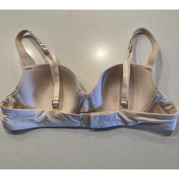 ThirdLove 24/7 Classic T-Shirt Bra Size 34A Underwire Adjustable Peach Pink - Picture 2 of 6